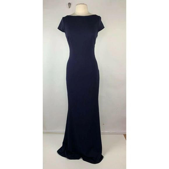 New BHLDN Katie May Madison Blue Bow Back Dress - Picture 2 of 9